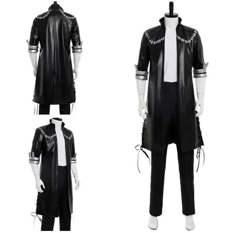 Aa124LQMy Hero Academy Dabi disfraz de Cosplay ropa disfraces de Anime gabardina pantalones conjunto completo trajes de fiesta de Halloween
