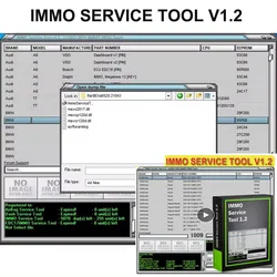 New IMMO SERVICE TOOL V1.2 Car Repair Softare PIN Code and Immo off Work support Multi-brand support more ECU model IMMO SERVICE