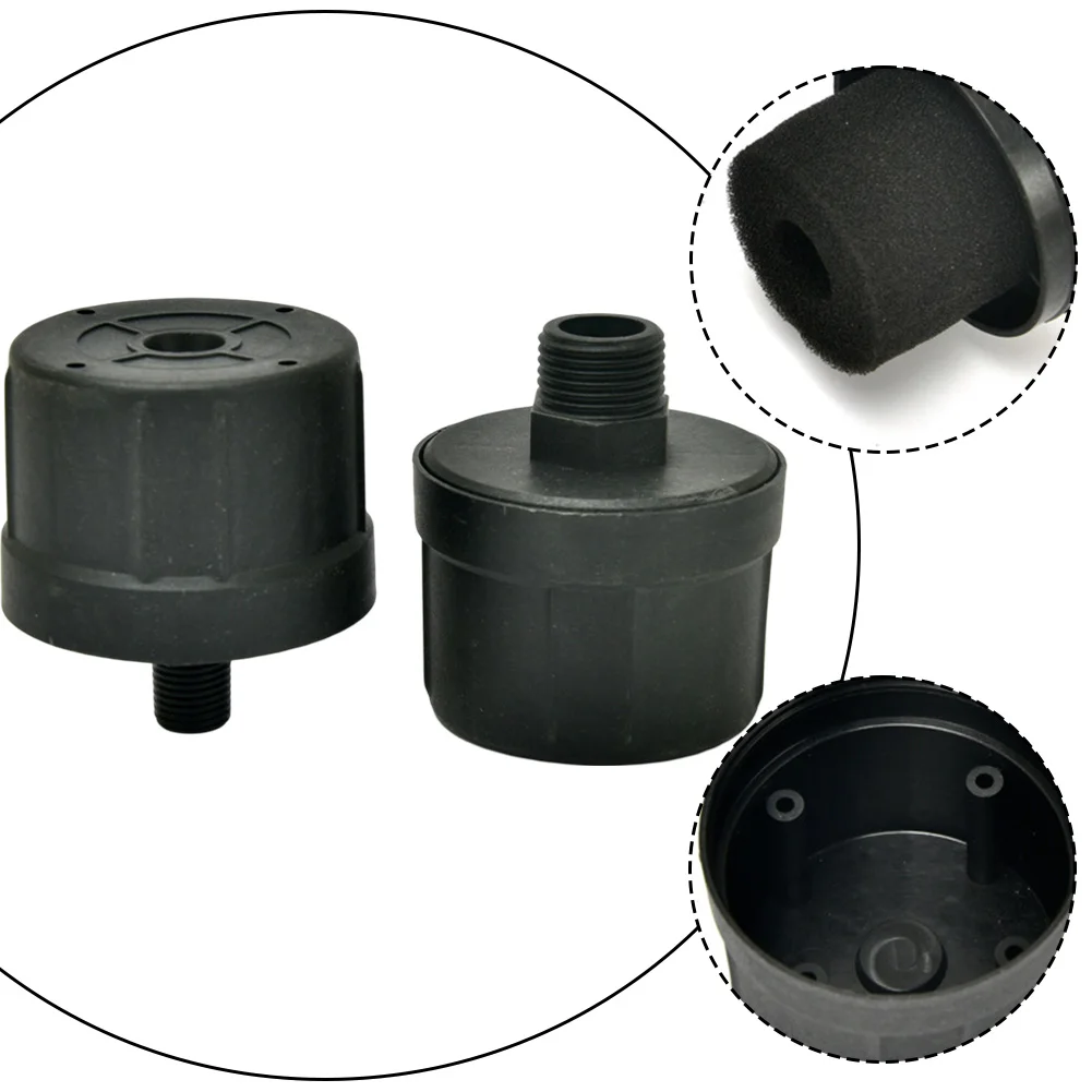 Car Accessories Oil-free Muffler Compressor Maintenance Solid Particle Filtration Easy Replacement Dust Removal