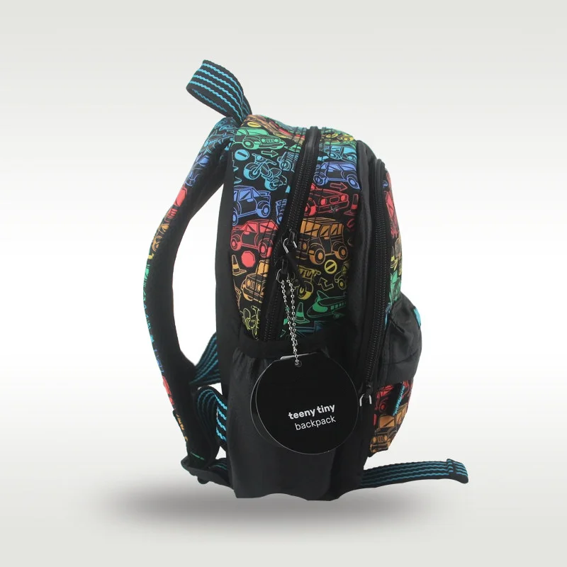Australian Colorful Racing Backpack Cartoon Small Backpack Outdoor Travel Lunch Bag Storage Multi Purpose Holiday Gift Backpack view 3