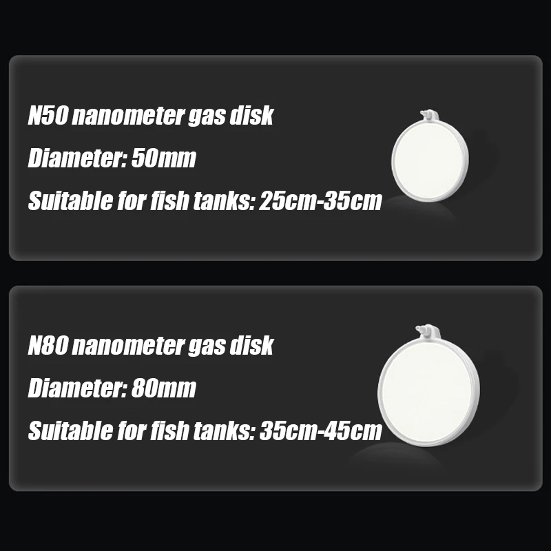 Air Stone Oxygen Aerator For Aquarium Disc Bubble Diffuser Air Bubble Pump Hydroponic Oxygen Plate Mini Accessories Nano image 6