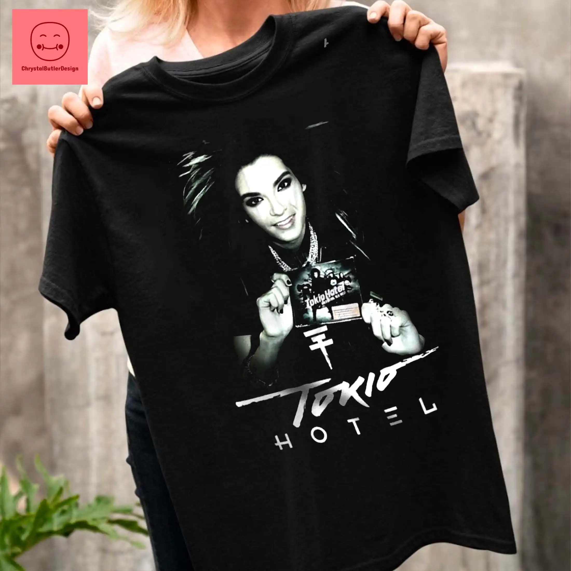 Rare Tokio Hotel Shirt Bill Kaulitz Signature Vintage Unisex Shirt， Tokio Hotel Tour Shirt