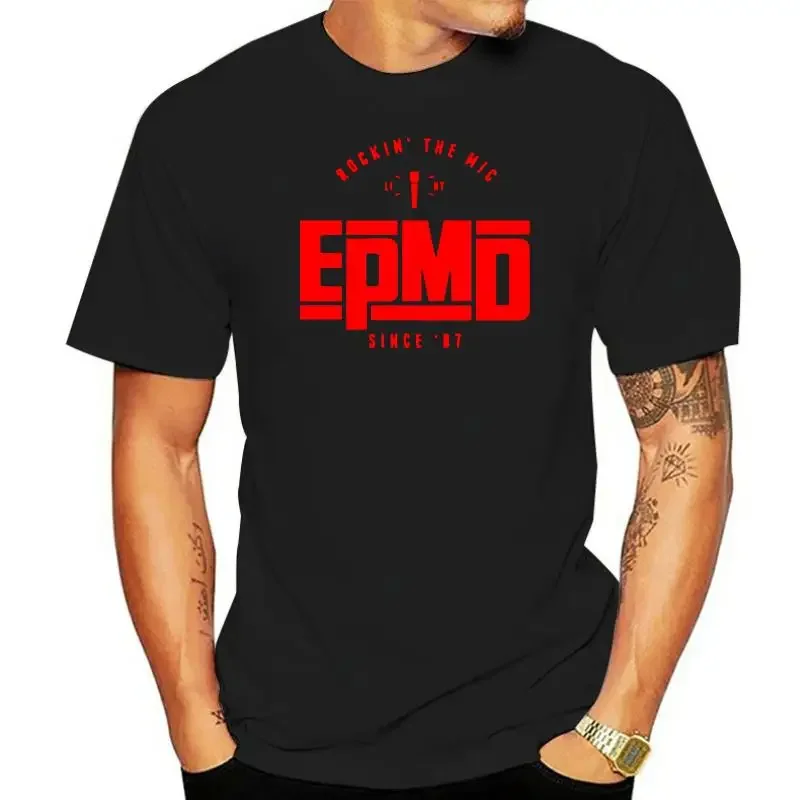 New Epmd  Tees Men Women Short-sleev Fashion Loose Breathable Graphic T Shirts Hip-hop Streetwear Tops Harajuku Camisetas