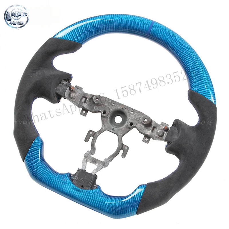 Suitable for Nissan 370z racing car high-end material modification, custom carbon fiber steering wheel
