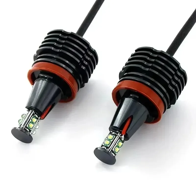 

Hot 2pcs LED Angel Eyes Marker Light H8 LED Ring Lig for Canbus E60 E61 E63 E64 E70 X5 E71 X6 E82 E87 E89 Z4 E90 E92 Quality