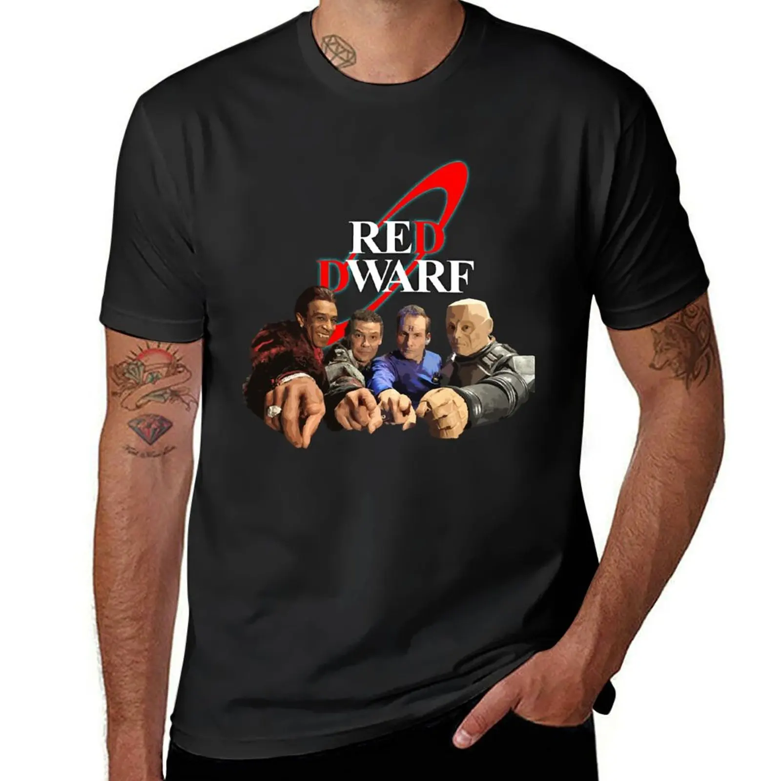 

Red Dwarf Sci Fi Classic T-Shirt boys animal print oversize t-shirts man for a boy men workout shirt