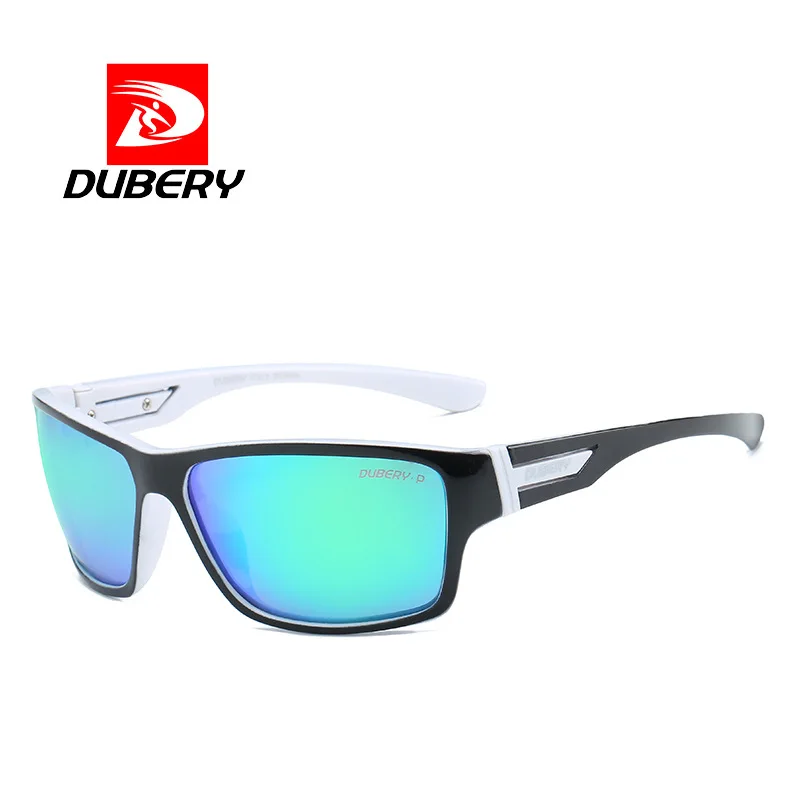 DUBERY Popular Sports Cycling Sunglasses for Men and Women HD Polarized Road Driving Sun Glasses Luxury Brand Design Goggles