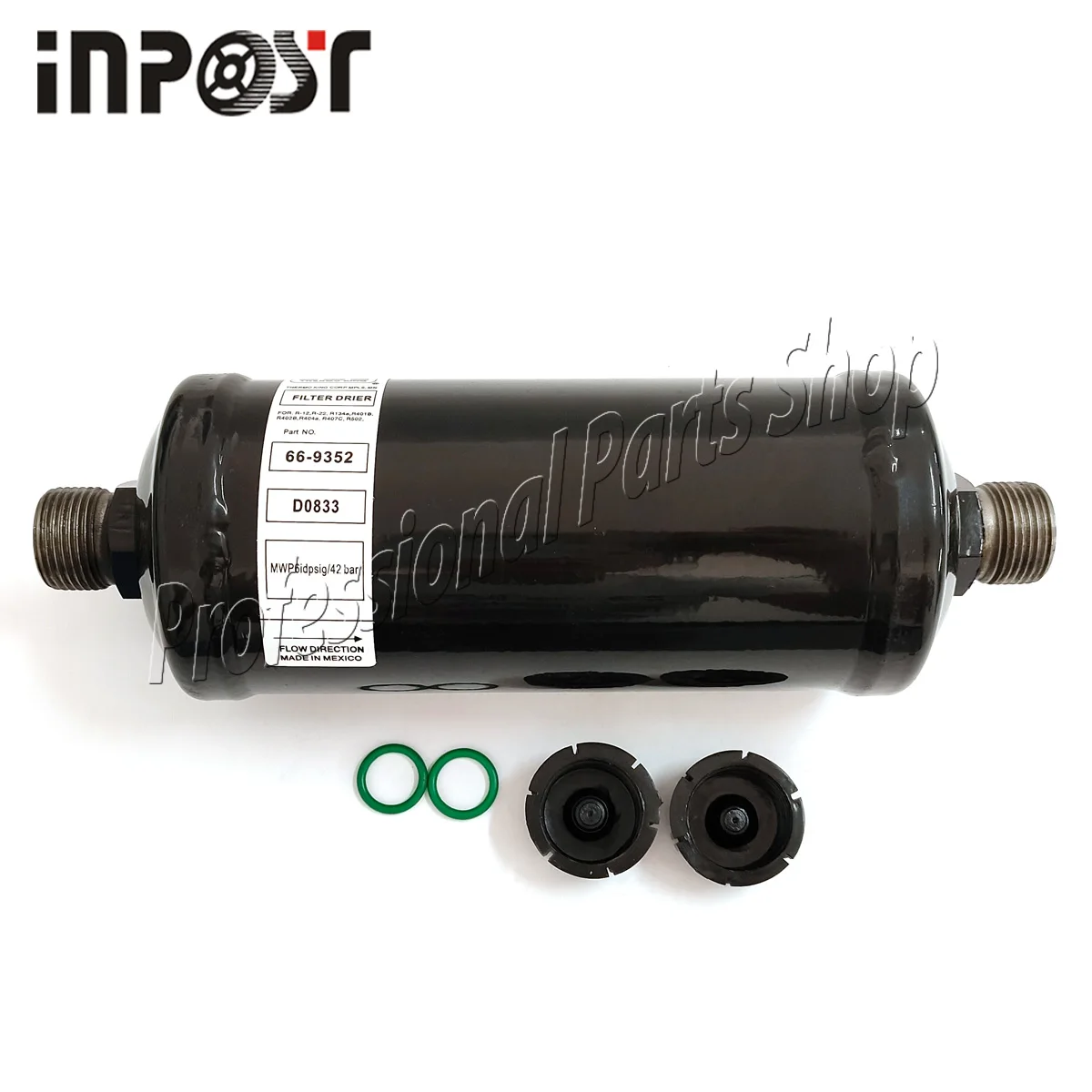 

66-9352 Receiver Drier For Thermo King Carrier Bus Air