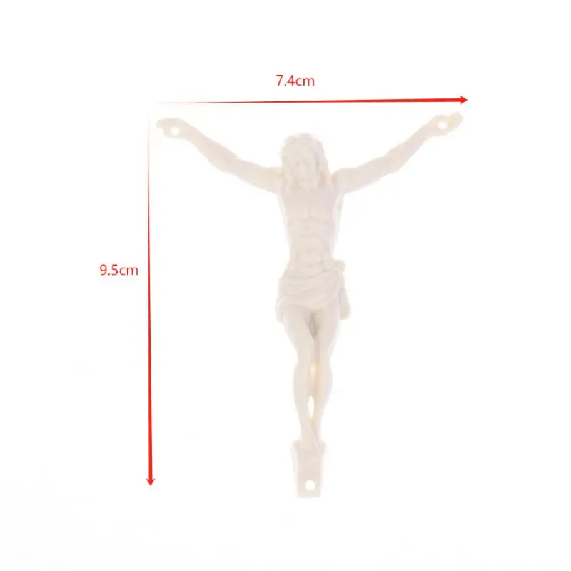 1/3Pcs Jesus Figurine Pendant For DIY Jewelry Craft Accessories Housewarmings Gift Present Decoration Gifts