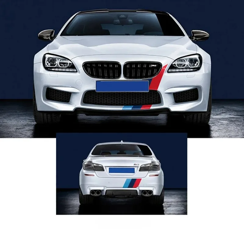 1M Three-Color National Flag Vinyl Car Sticker Germany Italy France Russia Personalized Auto Body Decor Styling Decal Sticker