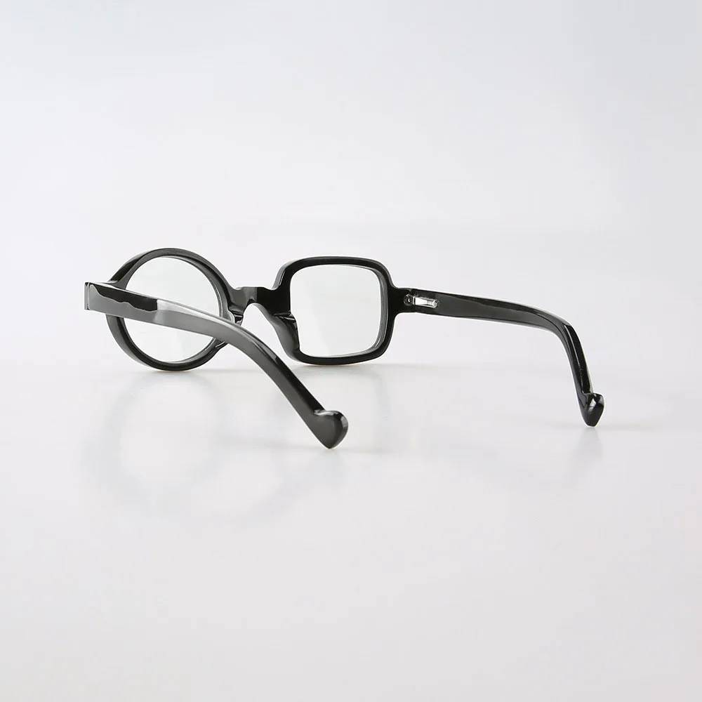 Women Man's Glasses Frames Vintage Unique Prescription Eyeglass Frames Round Square Handmade Buffalo Horn Myopia Eyeglasses - view 6