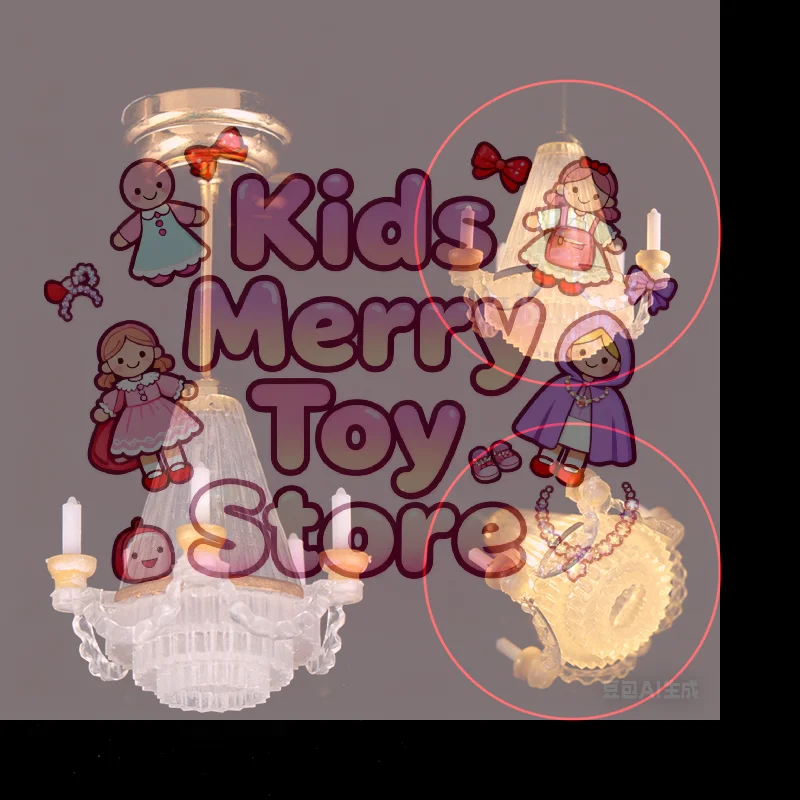 

1:12 Dollhouse Miniature Ceiling Lamp LED Lamp Wall Light Living Room Decor Toy