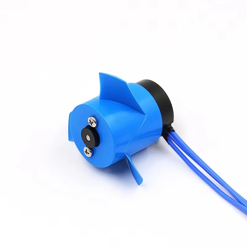 FATJAY Waterdichte 2838 350KV borstelloze buitenlopermotor met 60 mm propeller 2,4 kg stuwkracht voor onderwaterboegschroef E-folie RC-boten