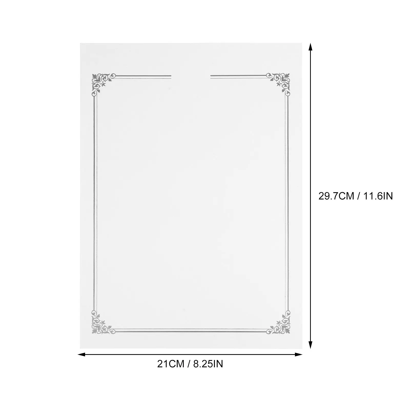 Blank Certificate Diploma Paper Graduation Awards Printable Halloween Christmas Certificate Design Corporate Office 10Pcs