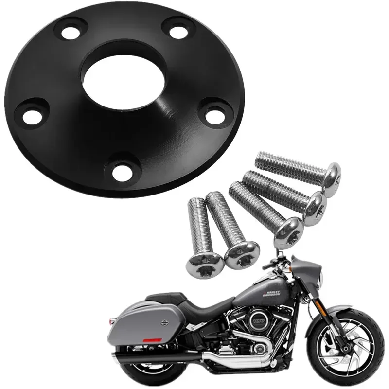 

Для Harley Touring Street Road Glide без ABS 2008-2021 Запчасти для мотоциклов Двойной диск Крышка ступицы переднего колеса