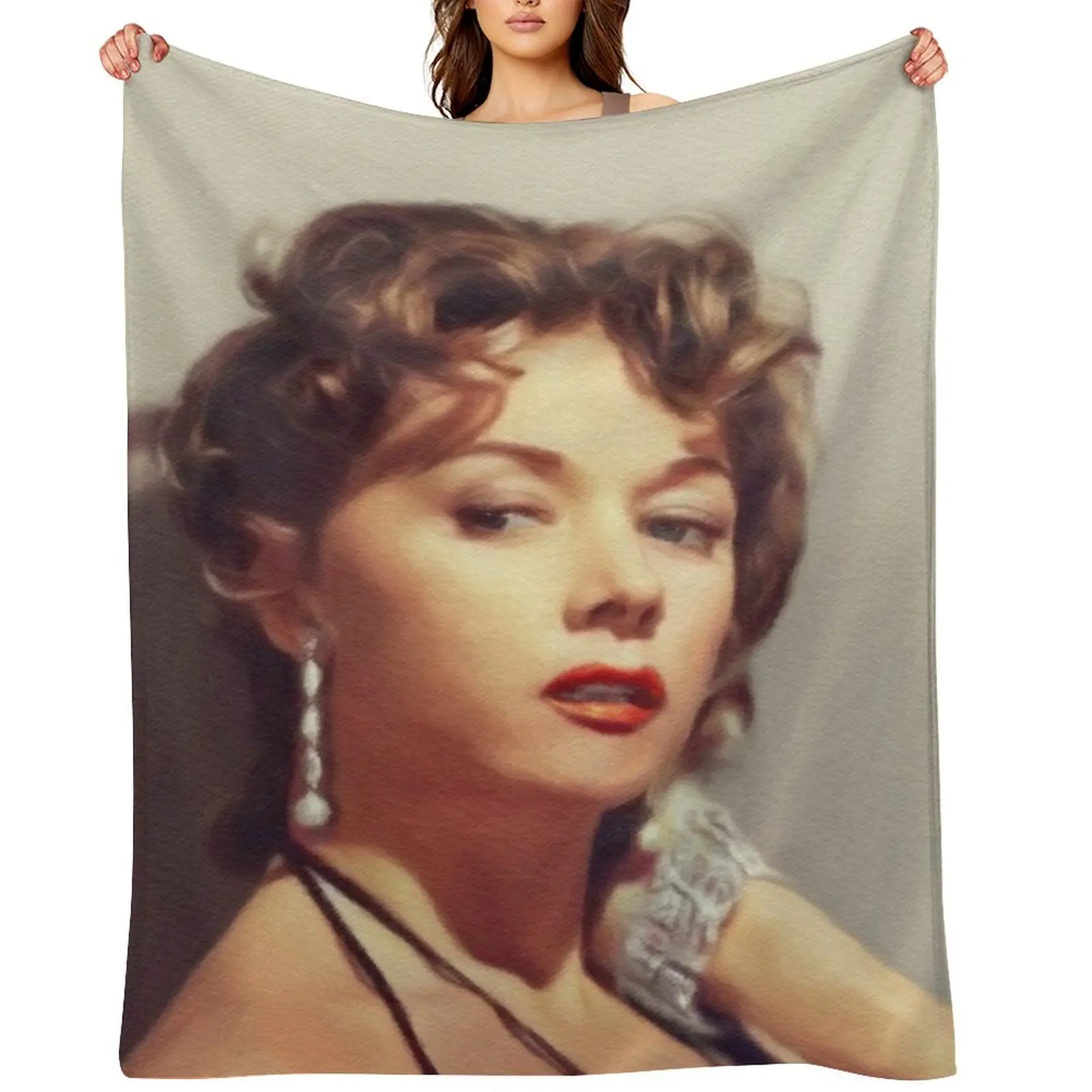 

Gloria Grahame, Movie Legend Throw Blanket anime christmas decoration Custom Weighted Blankets