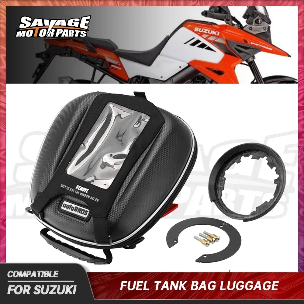 For SUZUKI VStrom DL1050 DL650 DL1000 XT Fuel Tank Bag Motorcycle Parts Racing Tanklock Luggage Bags V-Strom DL 650 1000 1050