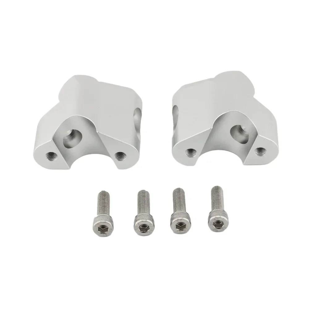 For Ducati Multistrada V4 S V4S V4 Pikes Peak Rally Motorcycle Accessories CNC Aluminum Handlebar Riser Heightening Clamp Mount