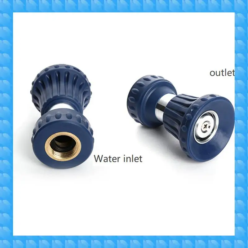 

ETRT 2X Fire Hose Nozzle For Garden Hose, Heavy Duty Fireman Style Garden Hose Nozzles, Leak Proof & Adjustable Water Nozzle