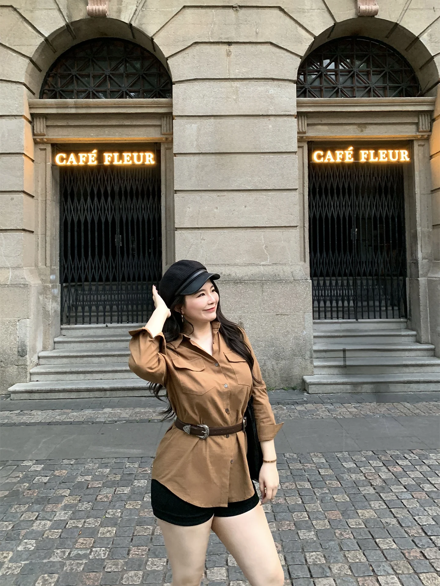 

Loose Casual irt plus Size Belted Autumn New Sle Old Money Wind Women's Faion Breathable Long Sve Button up Top