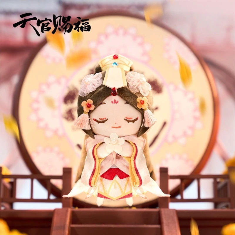 Подлинная плюшевая кукла Heaven Official'S Blessing Xie Lian Tai Zi Yue Shen, мягкая подвеска Tgcf, модная игрушка, орнамент, периферийный подарок