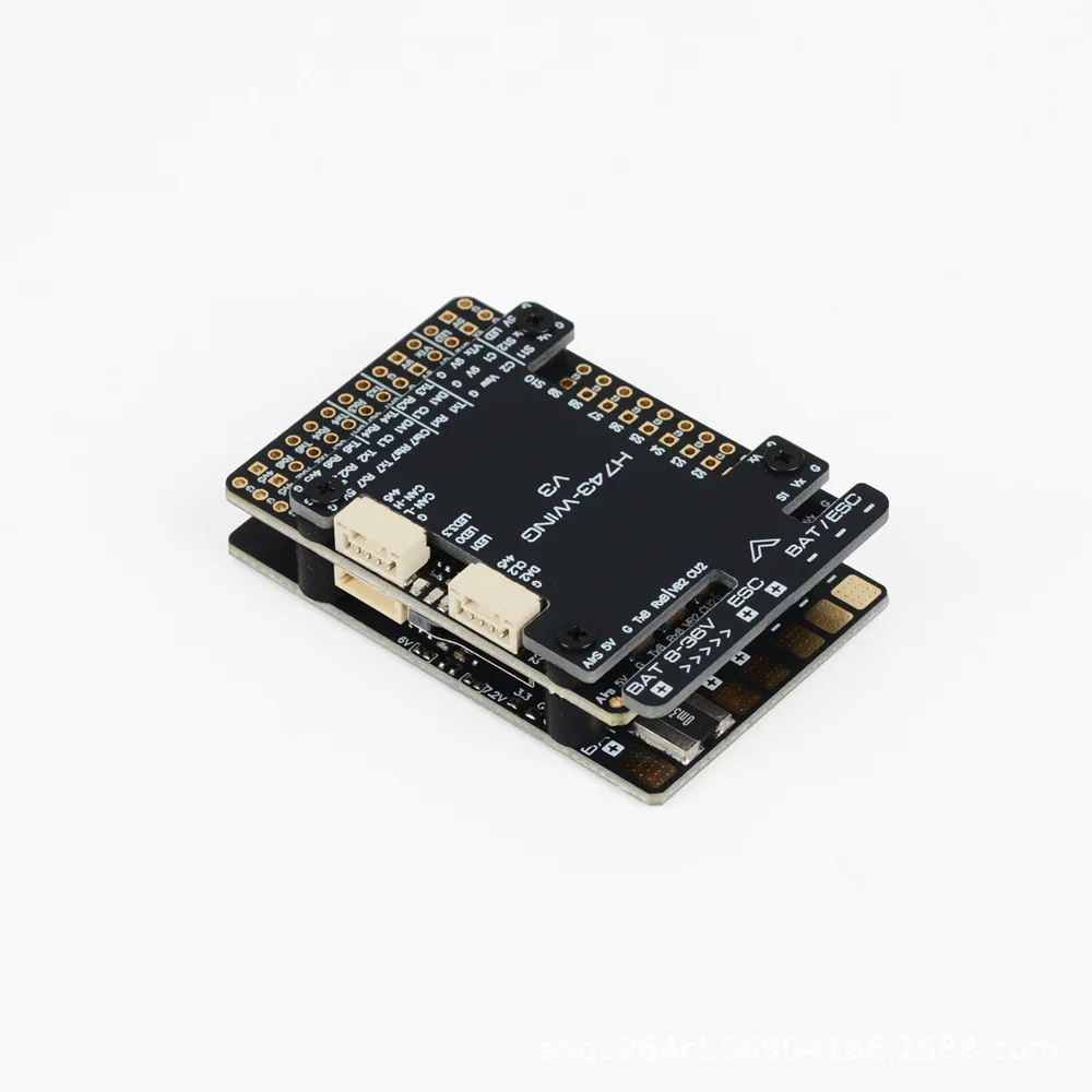 AeroPartsH743-WING V3 Dual Gyroscope Flight Controller Supports Motor Camera For Fixed Wing