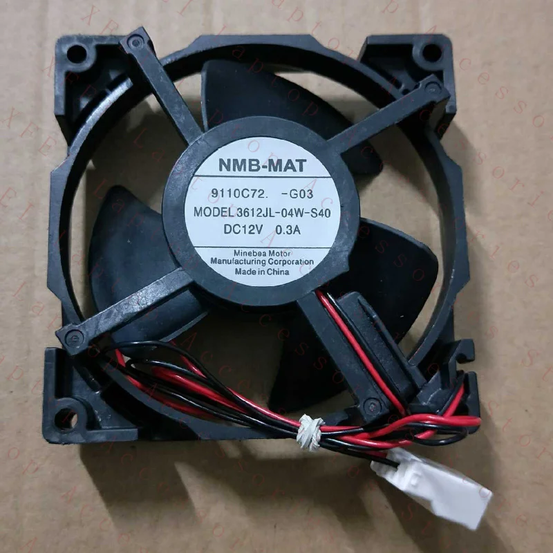 

Новый вентилятор охлаждения 3612JL-04W-S40 DC12V 0.3A 2-проводной (1 шт.)