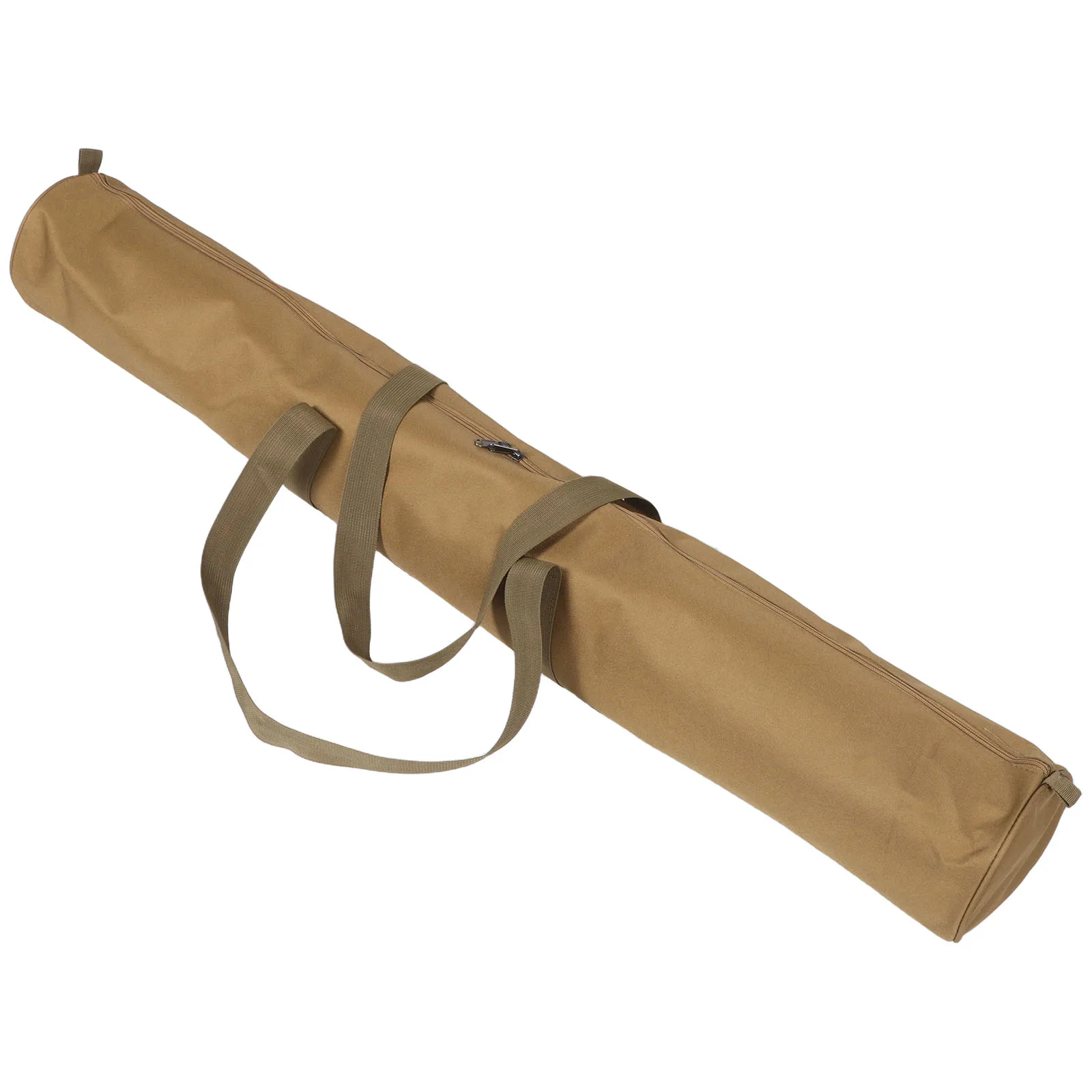 

Lightweight Oxford Cloth Outdoor Equipment Storage Bag Cylinder Design Fishing Rod Carrier Case Quick Access Zipper for Tent