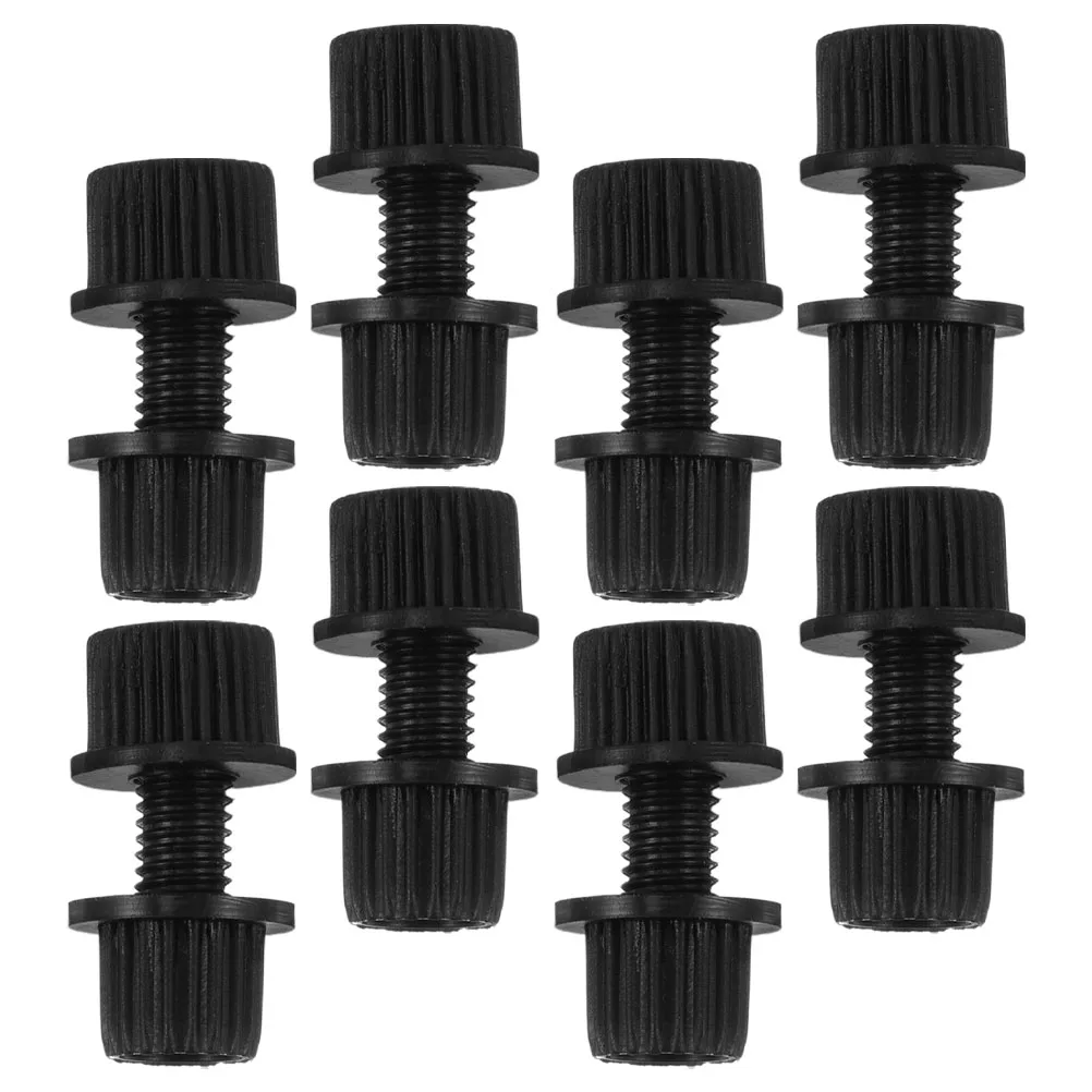 

8 Pcs Anti-rust Screws Car and Caps Fasteners Hardware License Bolt Nylon Kit