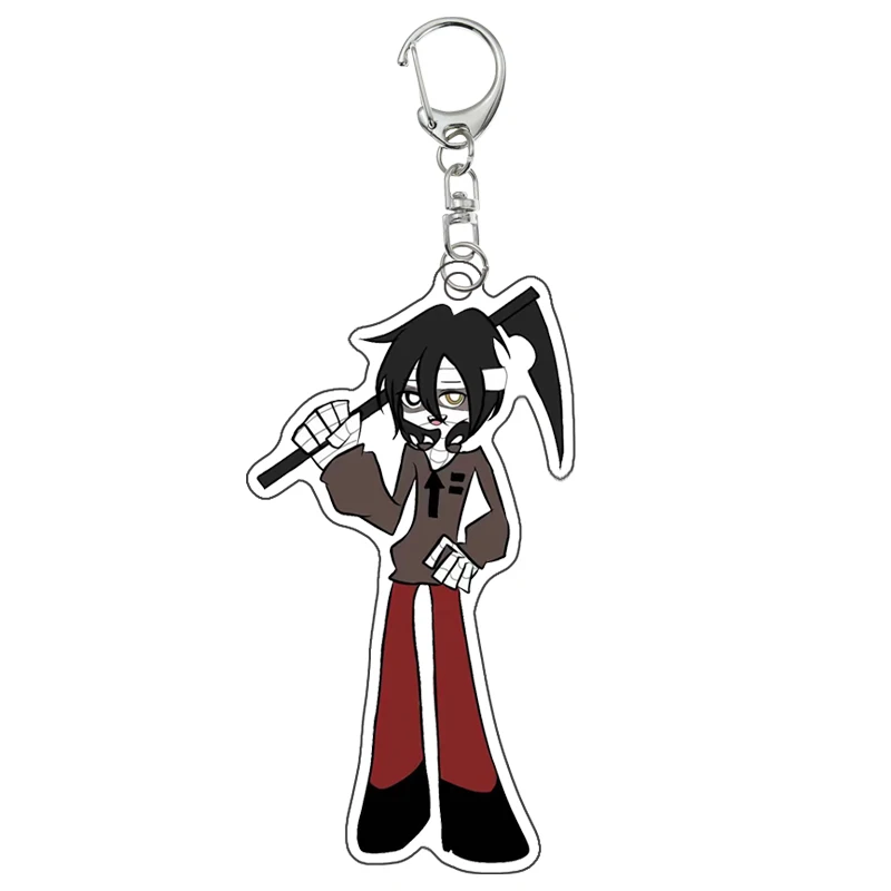 Angels of Death Eddie Rachel Gardner Ray Zack Catherine Acrylic Self-Made Anime Character Series Game Backpack Pendant Key Chain