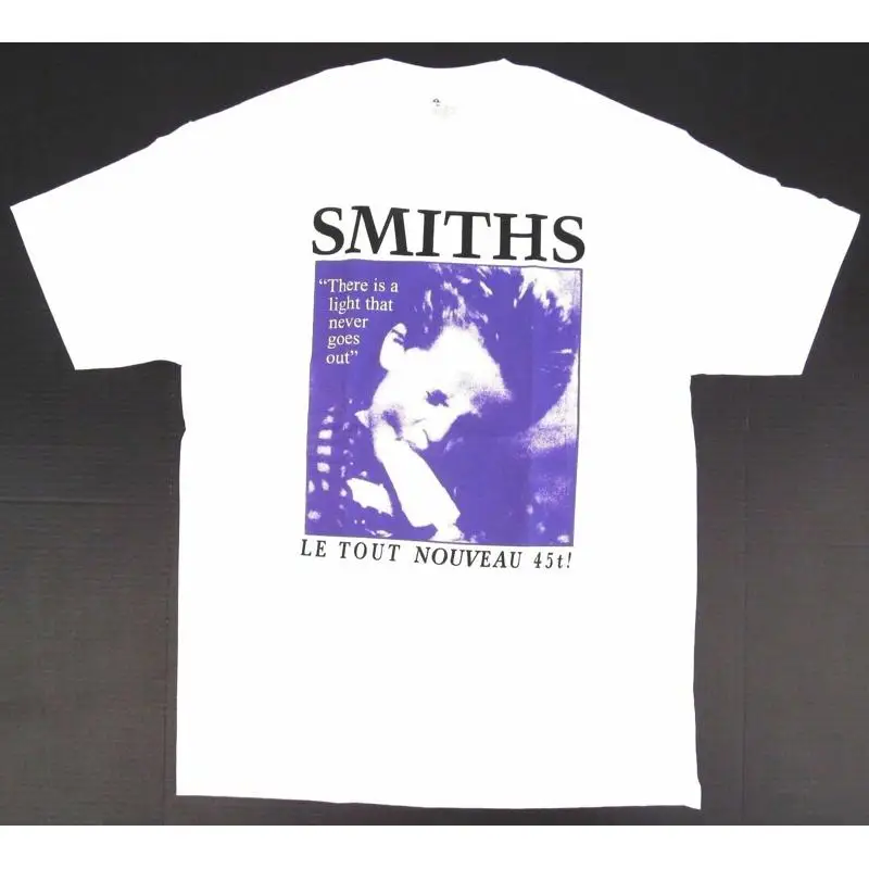 

Футболка The Smiths Rock Le Tout Nouveau 45T Morrissey, мужская белая, новая