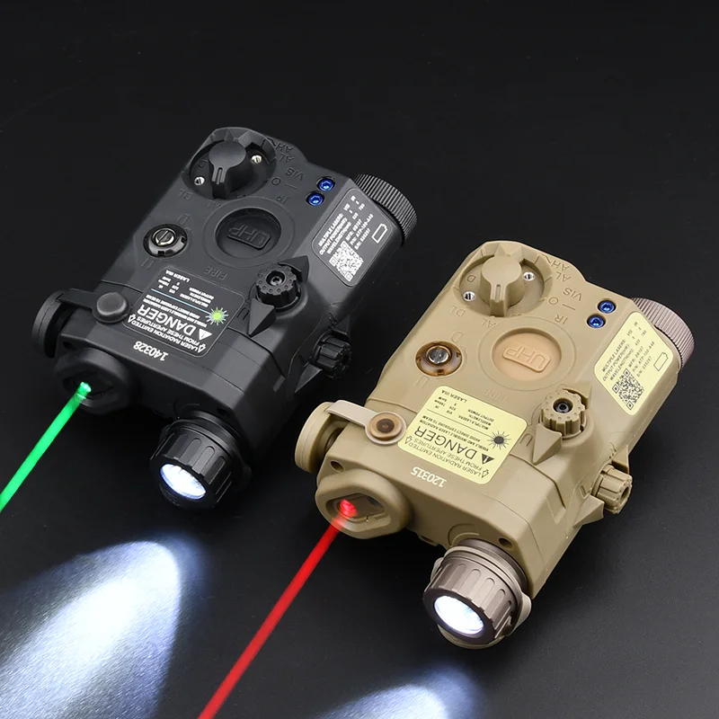 PEQ-15 láser rojo/verde LED blanco airsoft - imagen 5