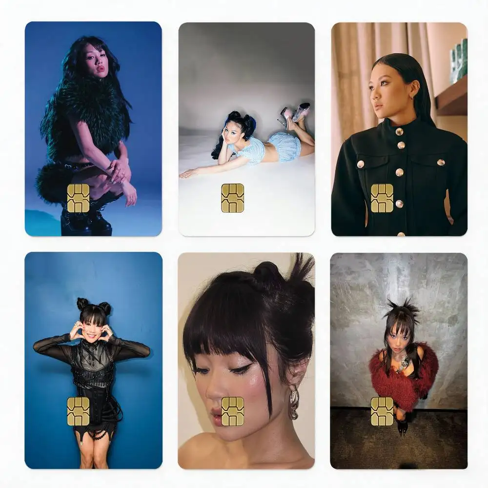 

G-Golden REI AMI 4pcs 1Set Film Skin for Debit Credit Bank Visa Card Decal Cover