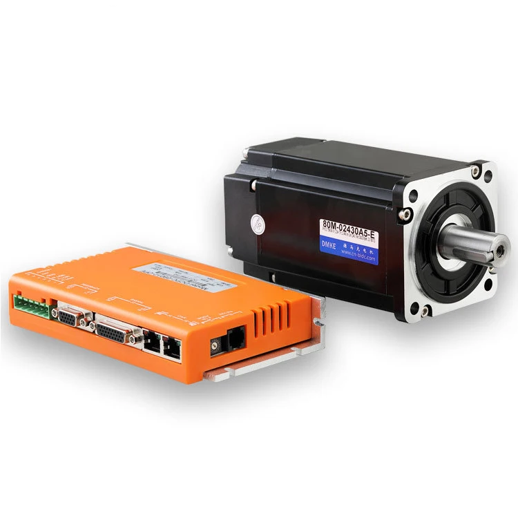 80mm 1Kw 1.5 Kw 4 Nm Servo Motor Bldc 48V 1.5Kw 1.5Nm 400W 500W 750 Watt 1500W Cnc Dc Servo Motor With Drive