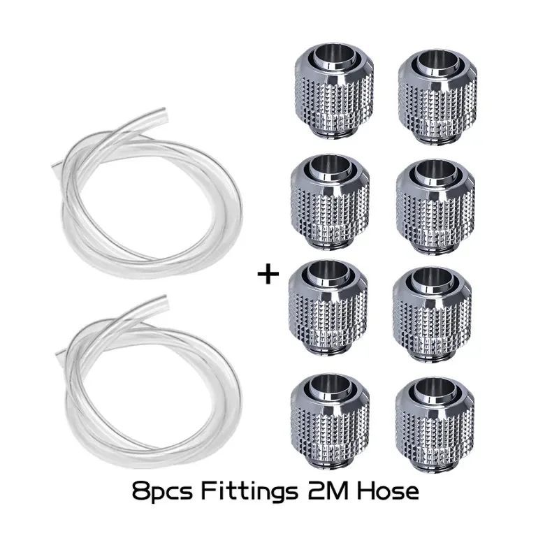 Hose Fitting KIT 3/8''Thick 9.5*15.9mm/9.5*12.7mm PC Water Cooling Kit Computer DIY Gamer Cabinet