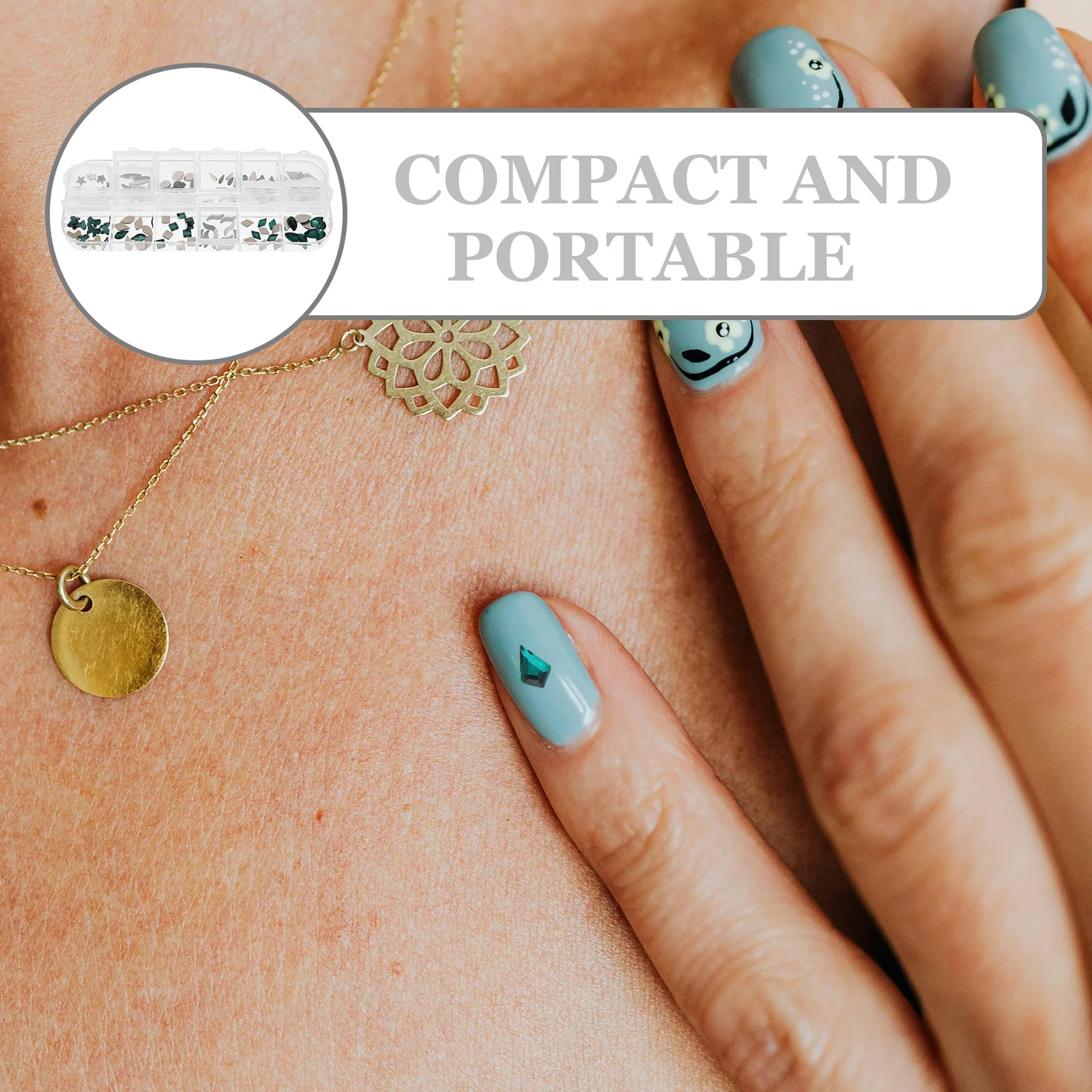 120 قطعة مسمار الفن الراين الأخضر فلاتباك أشكال فريدة DIY بها بنفسك مسمار الفن اكسسوارات الديكور الاستخدام المنزلي