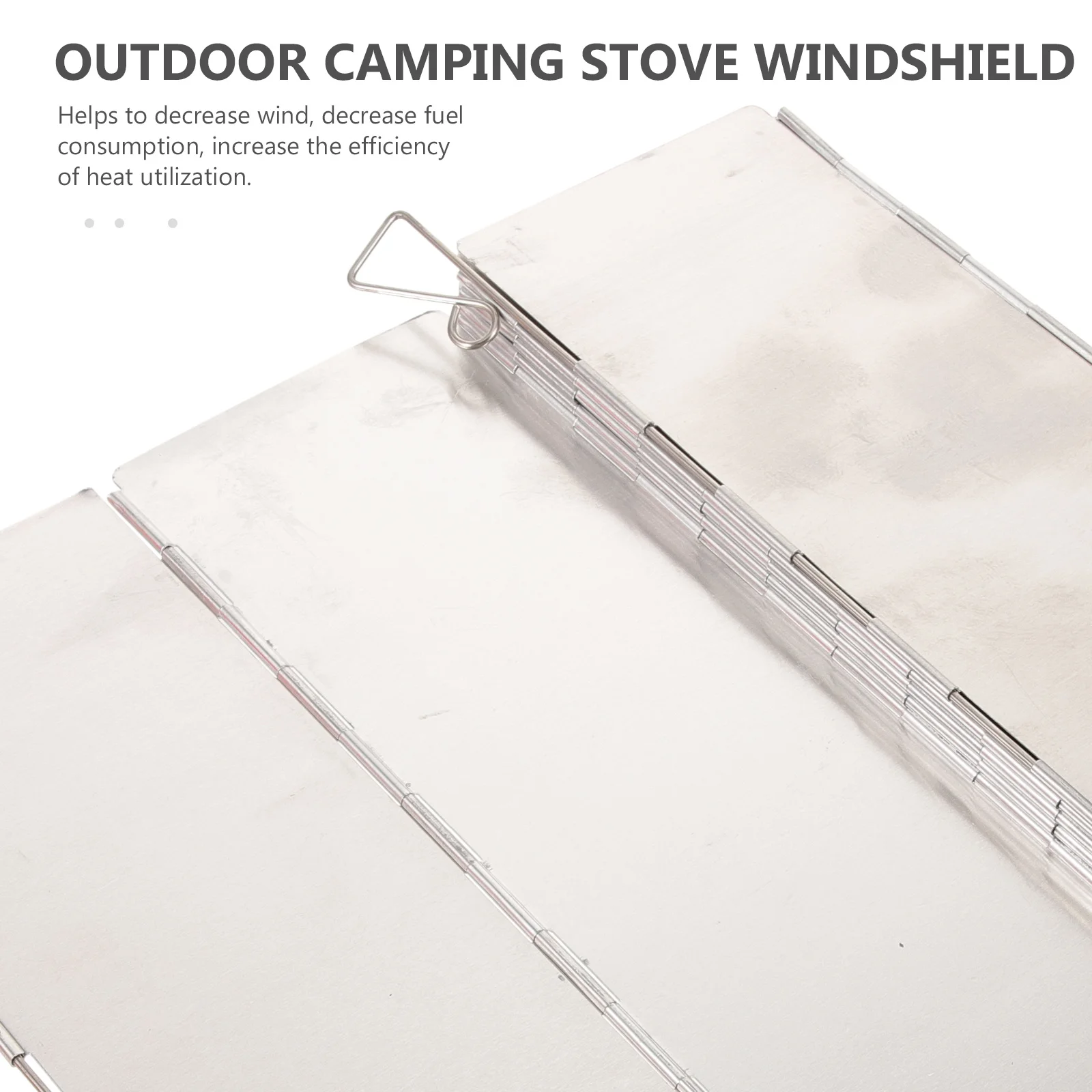 

Creative Windscreen Burner Windshield Foldable Portable Lightweight Bbq Camping Outdoor Windproof Stove Anti-Wind Tool For