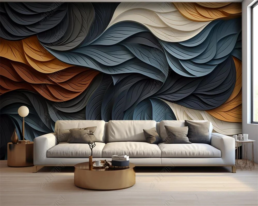 

beibehang Customize the latest modern geometric abstract Nordic sofa background, work clothes, murals, and wallpapers