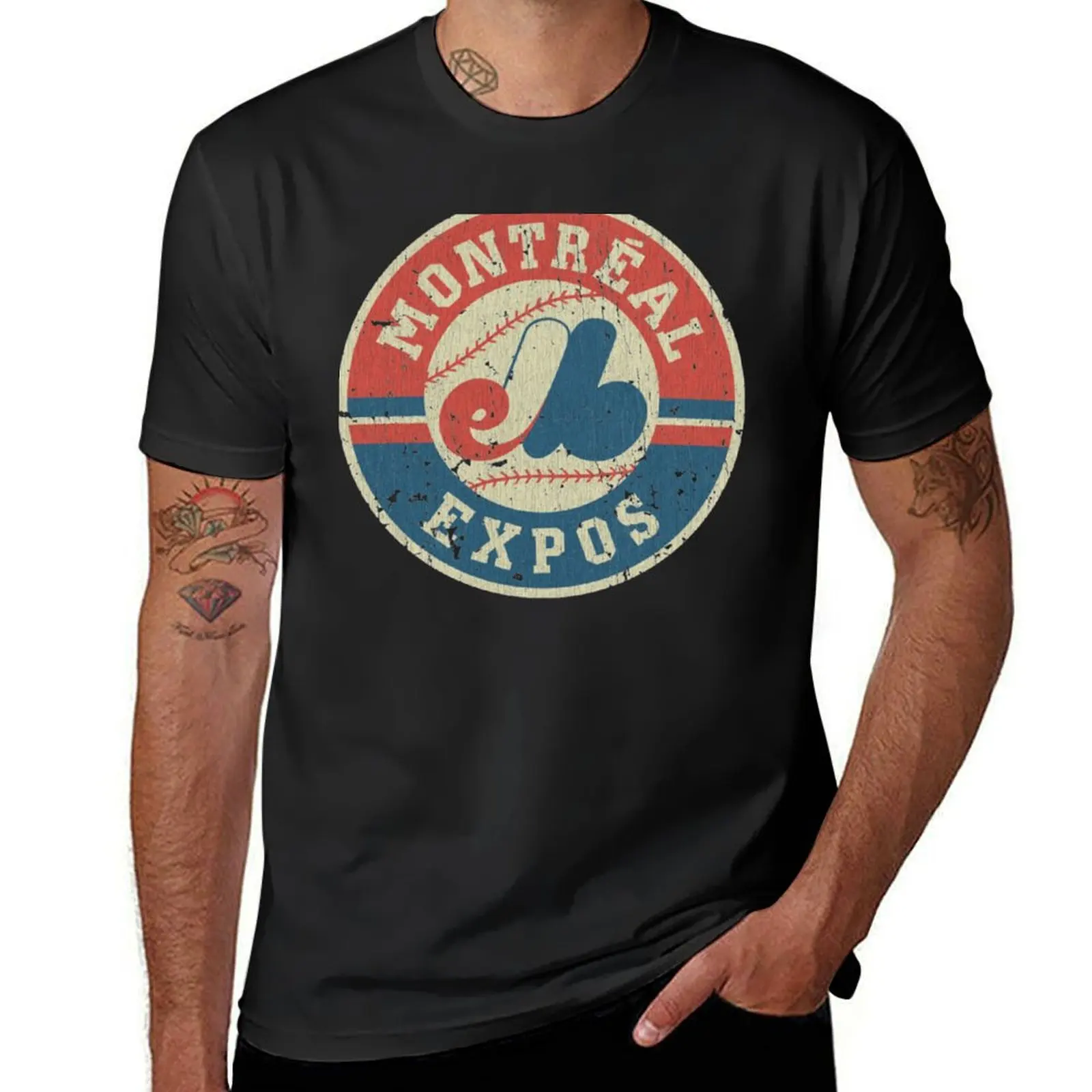 Montreal Expos 1969 T-Shirt quick-drying customs design your own sweat shirts, men