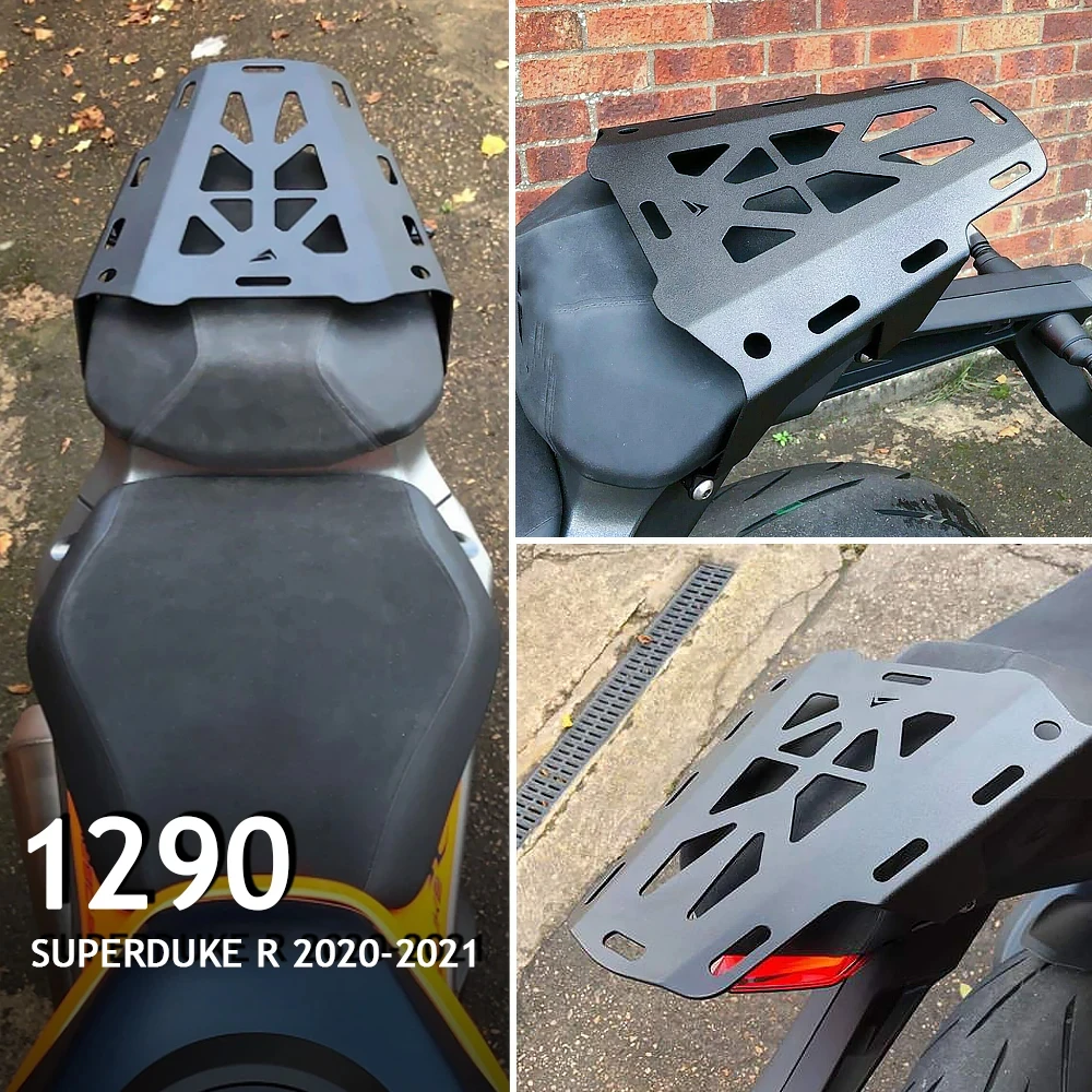 

For 1290 Super Duke R 2020 2021 New Black Motorcycle Accessories Rear Carrier Luggage Rack