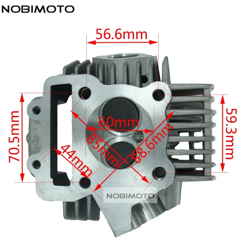 

Motorcycle Parts Zongshen ZS 150cc ZS150 Air-cooled Cylinder Head For ATV Dirt Pit Off-road Bike Go kart