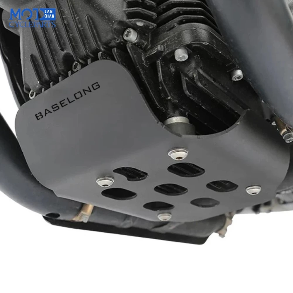 2020-2026 Motorcycle Skid Plate Engine Bottom Cover Bumper Guard For Moto Guzzi V7 850 Stone V7 850 Special Custom V9 Bobber