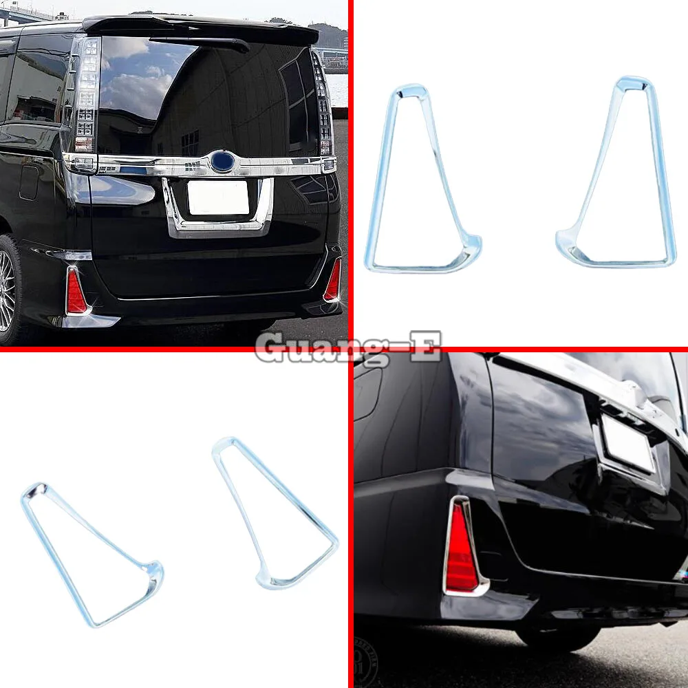 

For Toyota Noah Voxy 80 Series 2015 2016 2017 2018 2019 2020 2021 Car Rear Fog Light Frame Decoration Auto Eyebrow Accessories