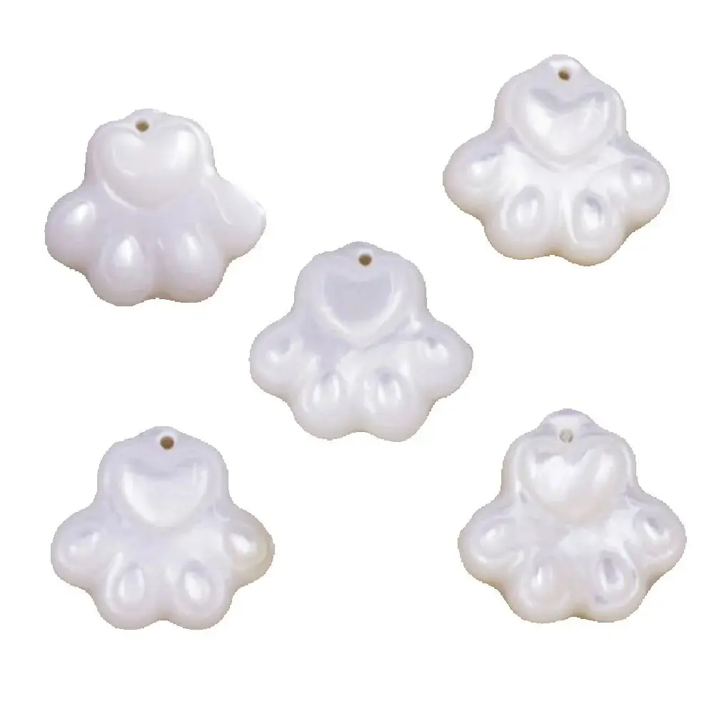 1PCS  Natural White  12mm Mini Shell cat's claw  Mother of Pearl