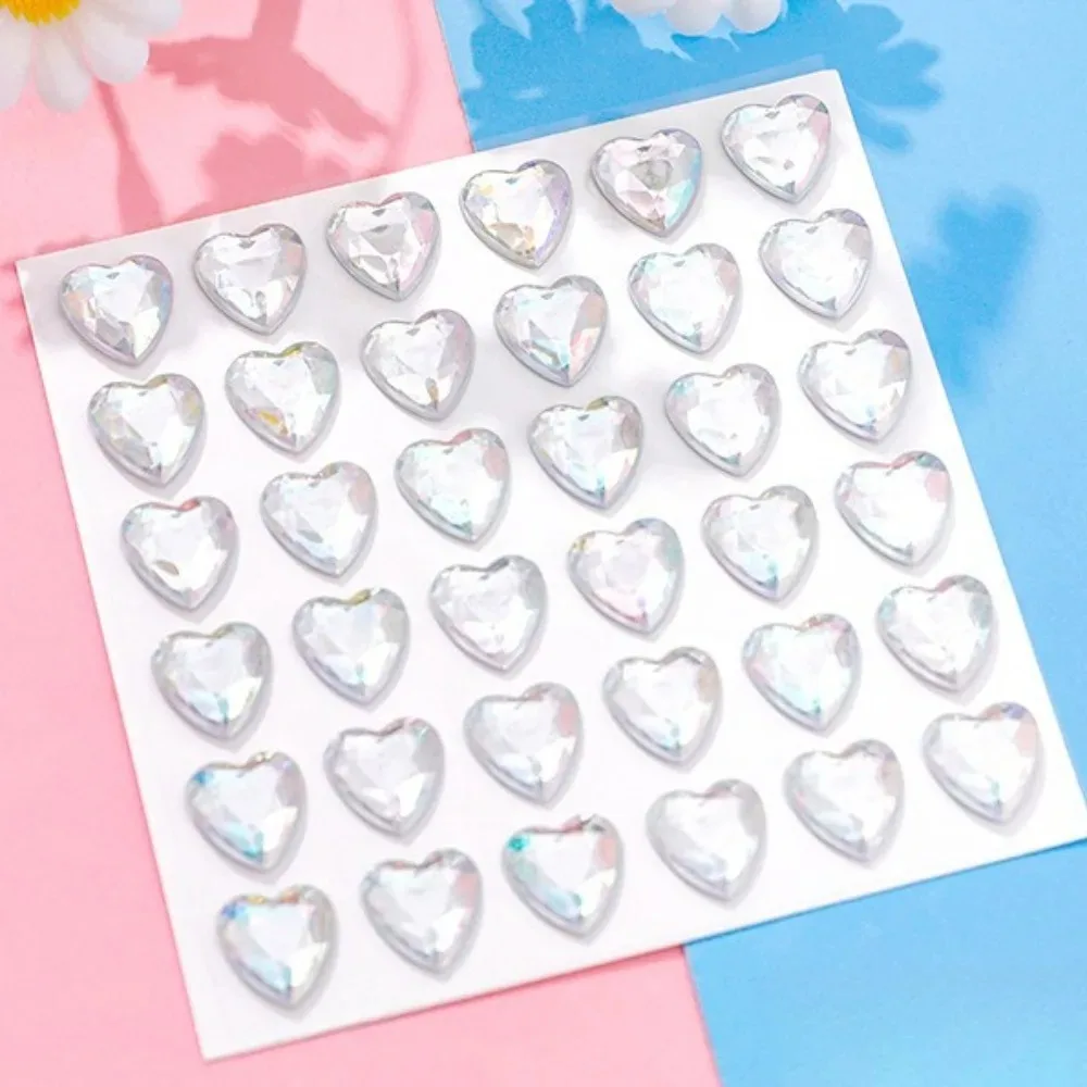 3D Crystal Diamond Sticker Girl Beautiful Sticker Toys For Children On Scrapbook Phone Laptop Gifts Cute Stationary