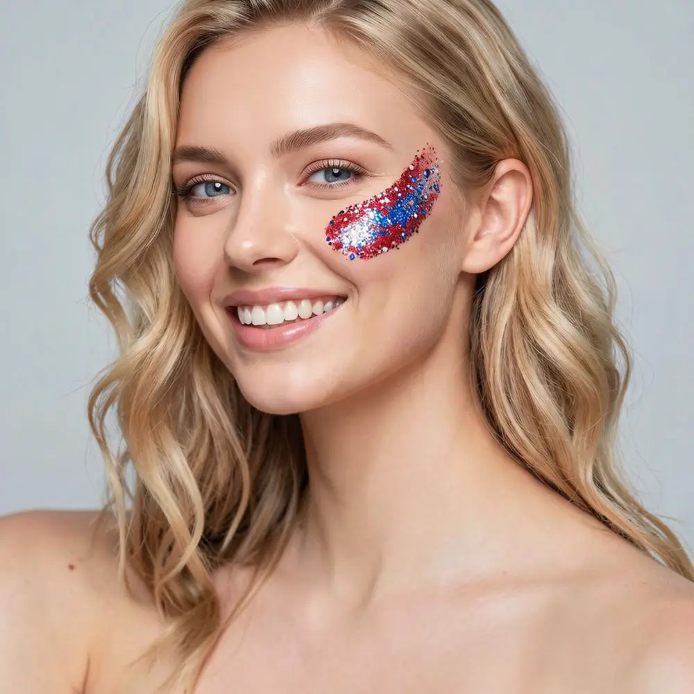 Portable Face Highlighter Stick Glitter Shimmer Cosmetic Makeup Brightener Smooth Pigment For Party Holiday Stage Beauty Routine