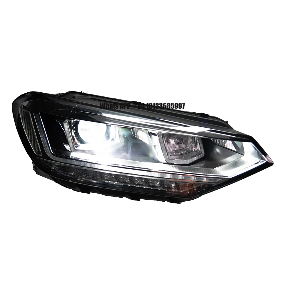 2016-2022 VW Touran L Car Front Light Upgrade High Match Assembly LED AUTO Headlight Single Lens 6000k 12V Hot Sale Accessories