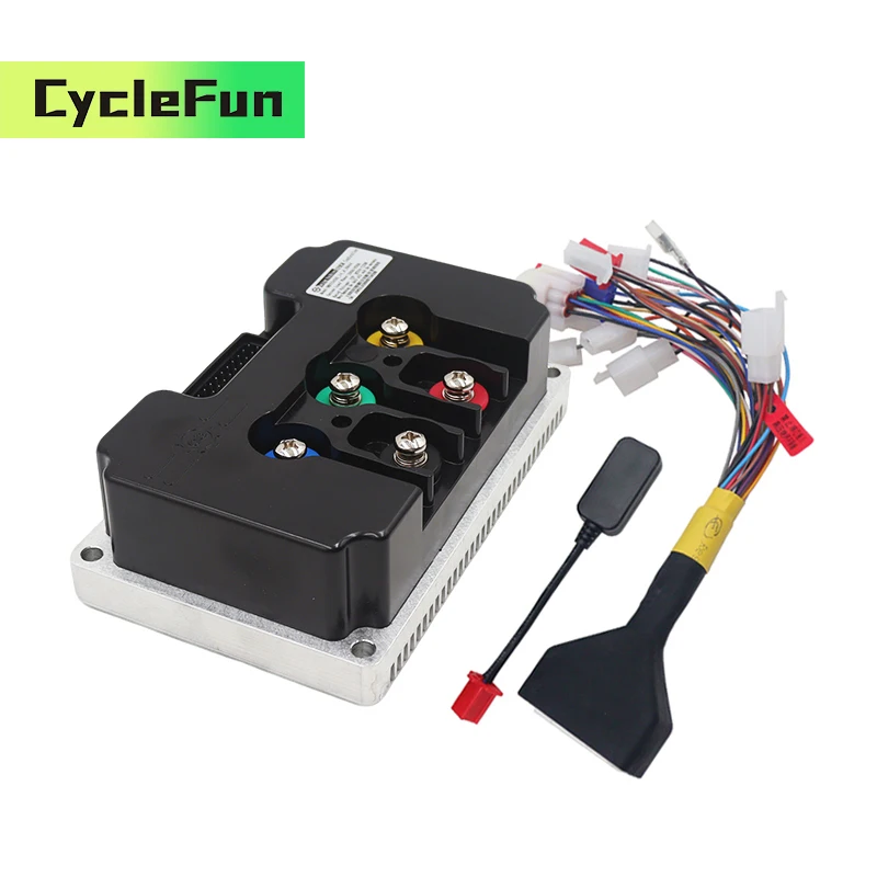 FarDriver ND84680 V2 BLDC Controller 84V-100V 340A With Bluetooth And N7 Display For Electric Motorcycle Scooter Conversion Kits