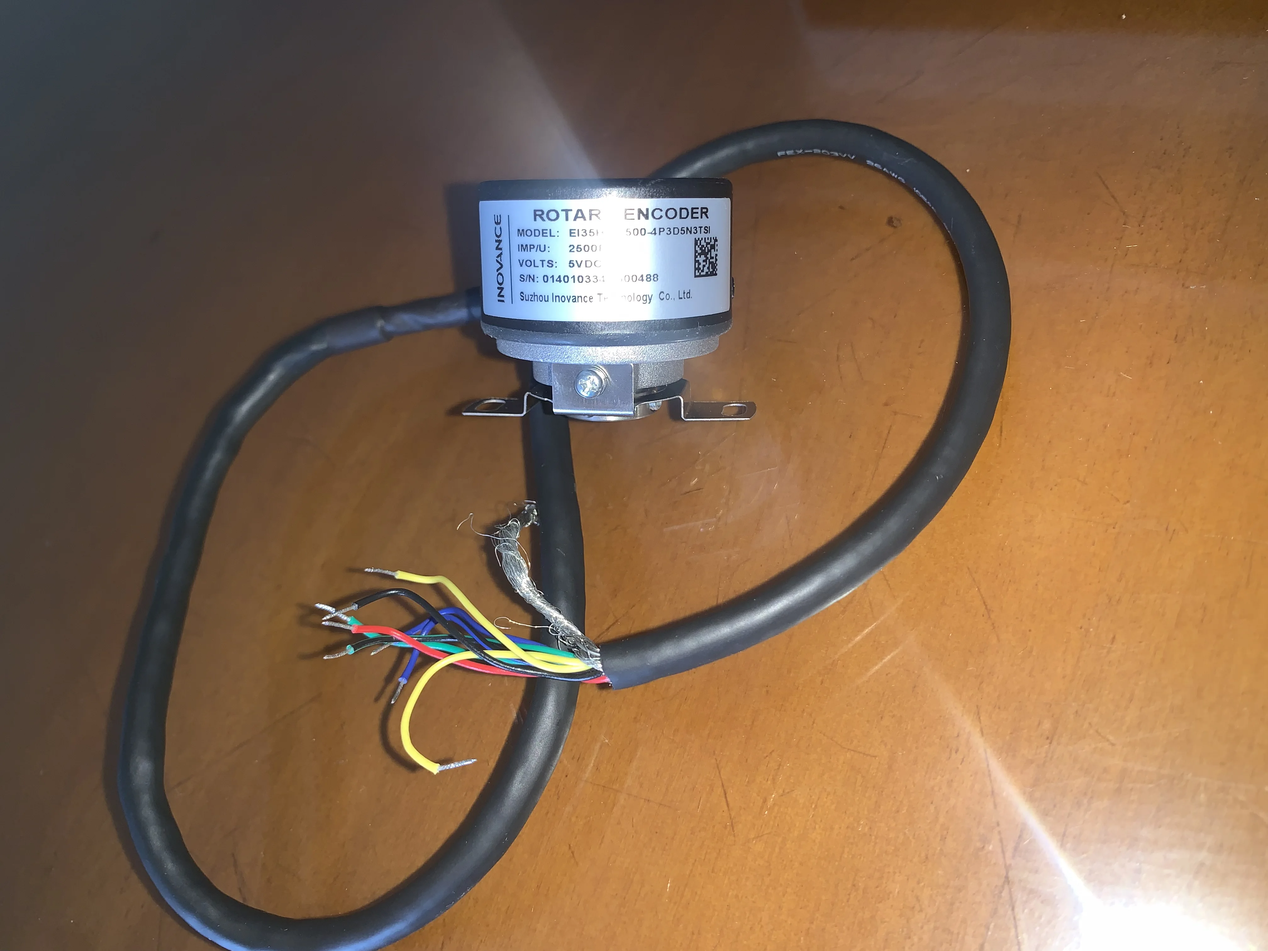 E135H8-2500-4P3D5N3TSI replace  for Inovance Huichuan servo motor encoder E135H8-2500-4P3D5N3TSQ