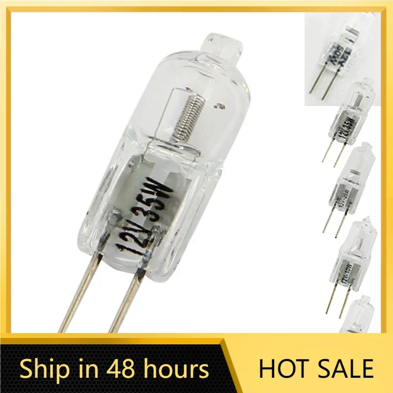 

G4 Halogen Capsule Lamps Light Bulb 5W 10W 20W 35W 50W 12V 2Pin Spotlight Chandelier Lighting Replace Halogen Lamp